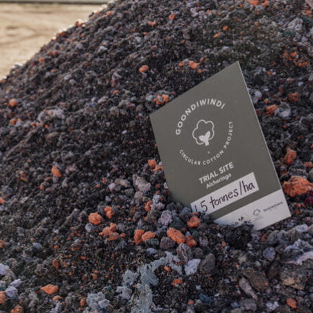 Ground breaking trial returning cotton textile waste to cotton fields shows promising results