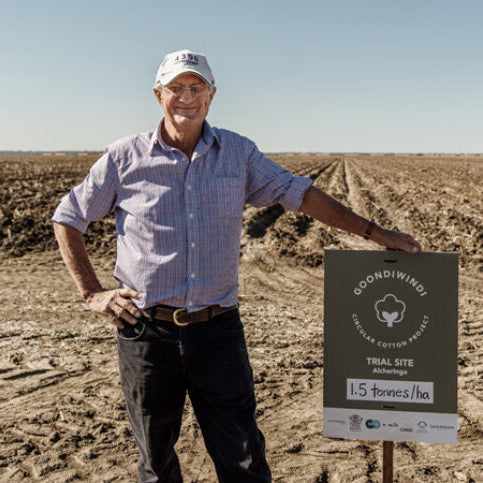 Ground breaking trial returning cotton textile waste to cotton fields shows promising results