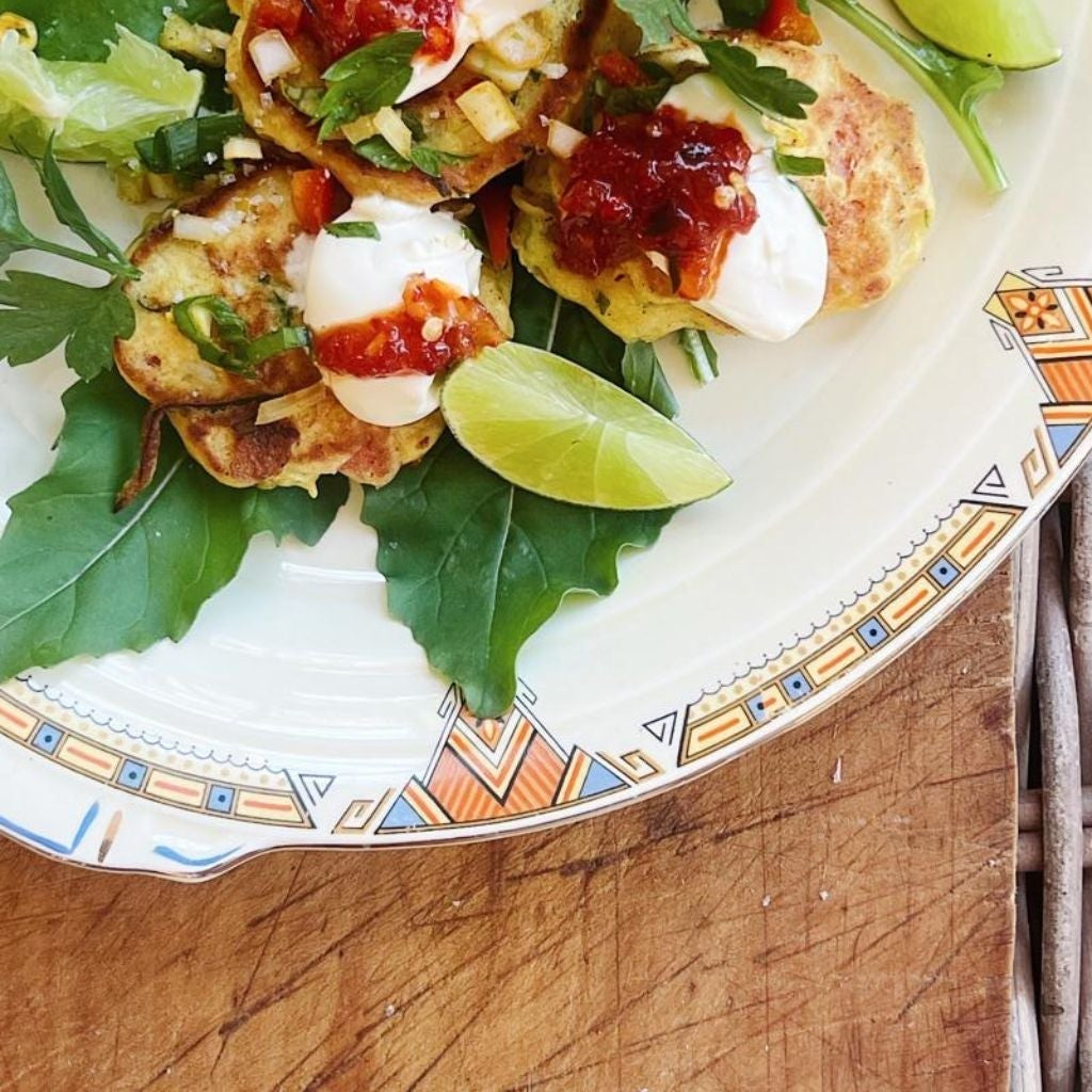 Simmone Logue's Corn Fritter Recipe