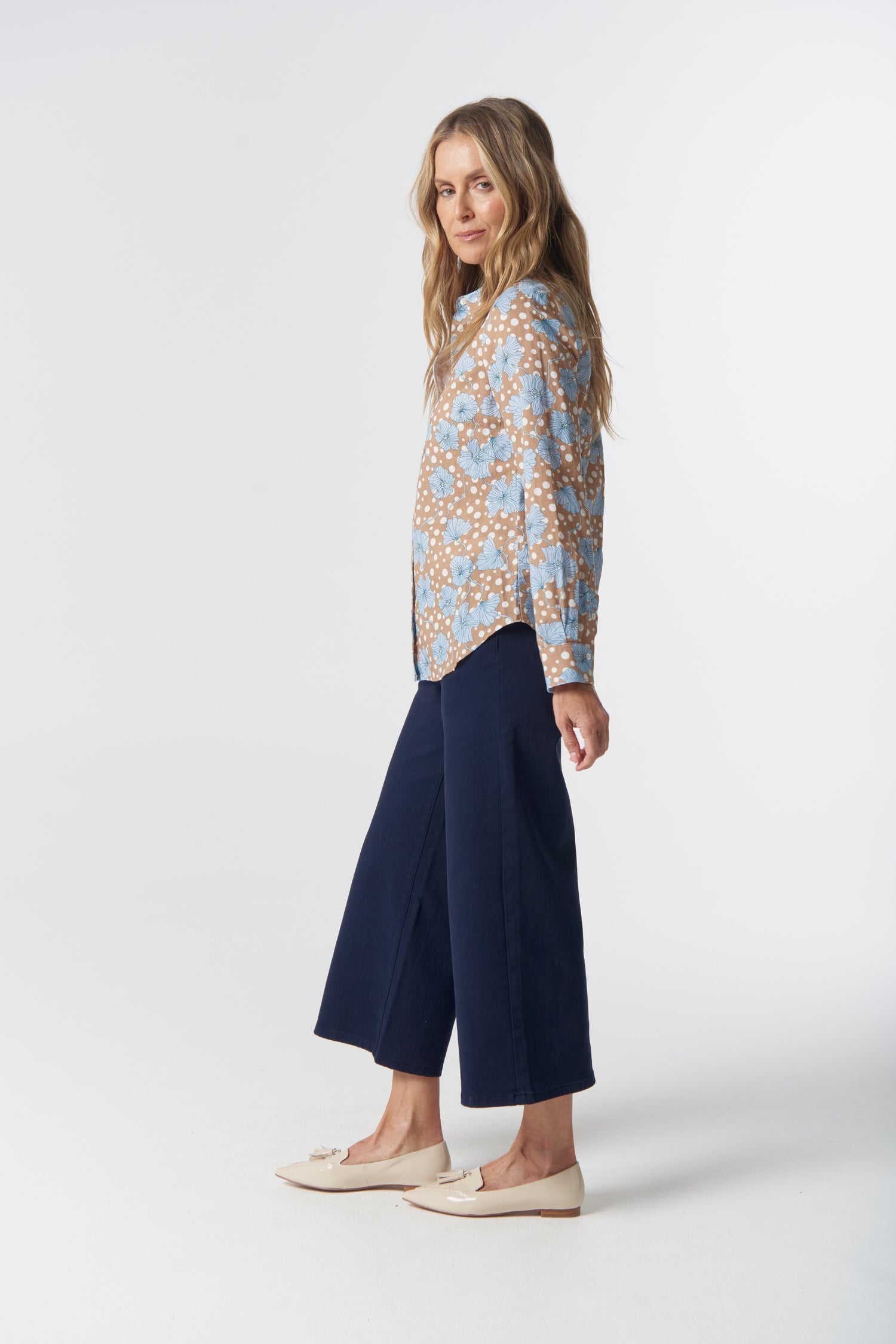 Goondiwindi Cotton Blouses Cotton Classic Shirt - Country Club Print