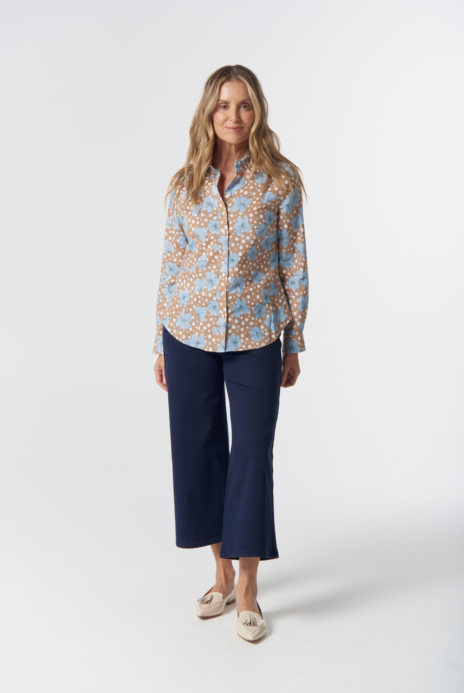 Goondiwindi Cotton Blouses Cotton Classic Shirt - Country Club Print