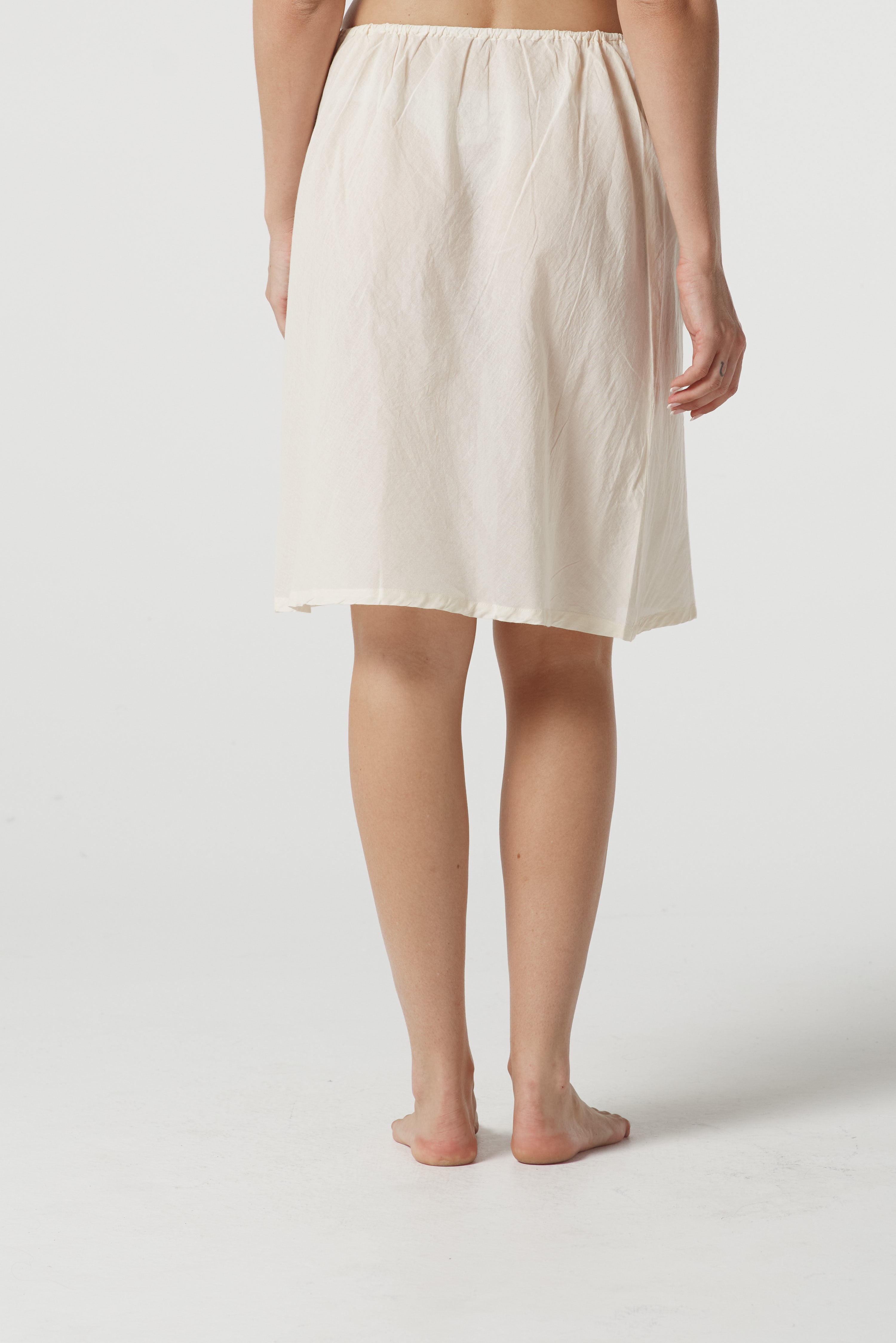 Cotton 1/2 Slip - Natural by Goondiwindi Cotton. Timeless women’s fashion using natural fibres and classic shapes