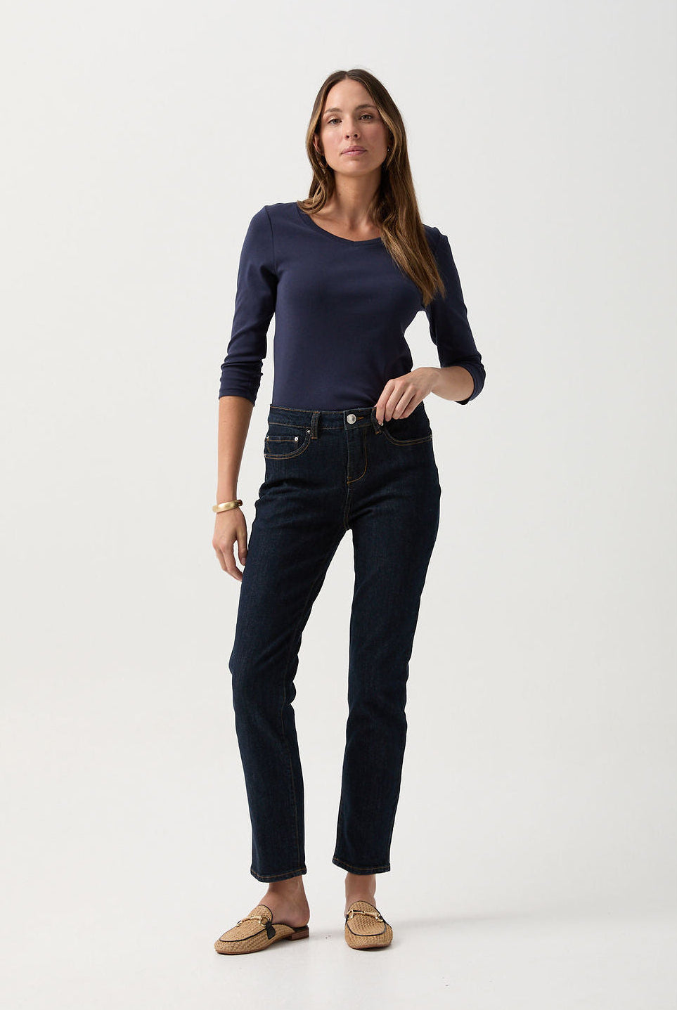 Goondiwindi Cotton Bottoms 5 Pocket Jean - Dark Indigo