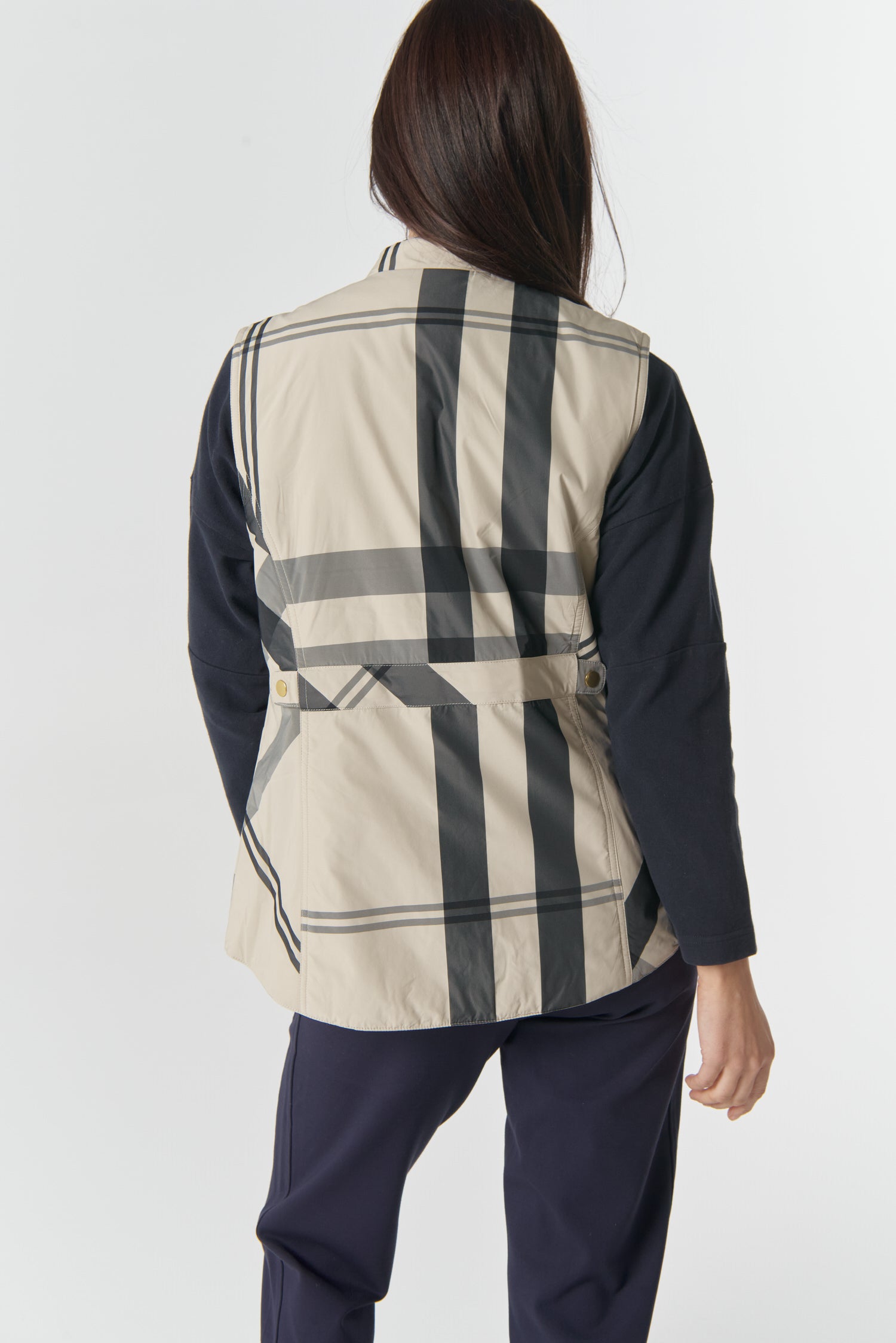 Goondiwindi Cotton Outerwear The Heritage Quilted Vest - Birch Check