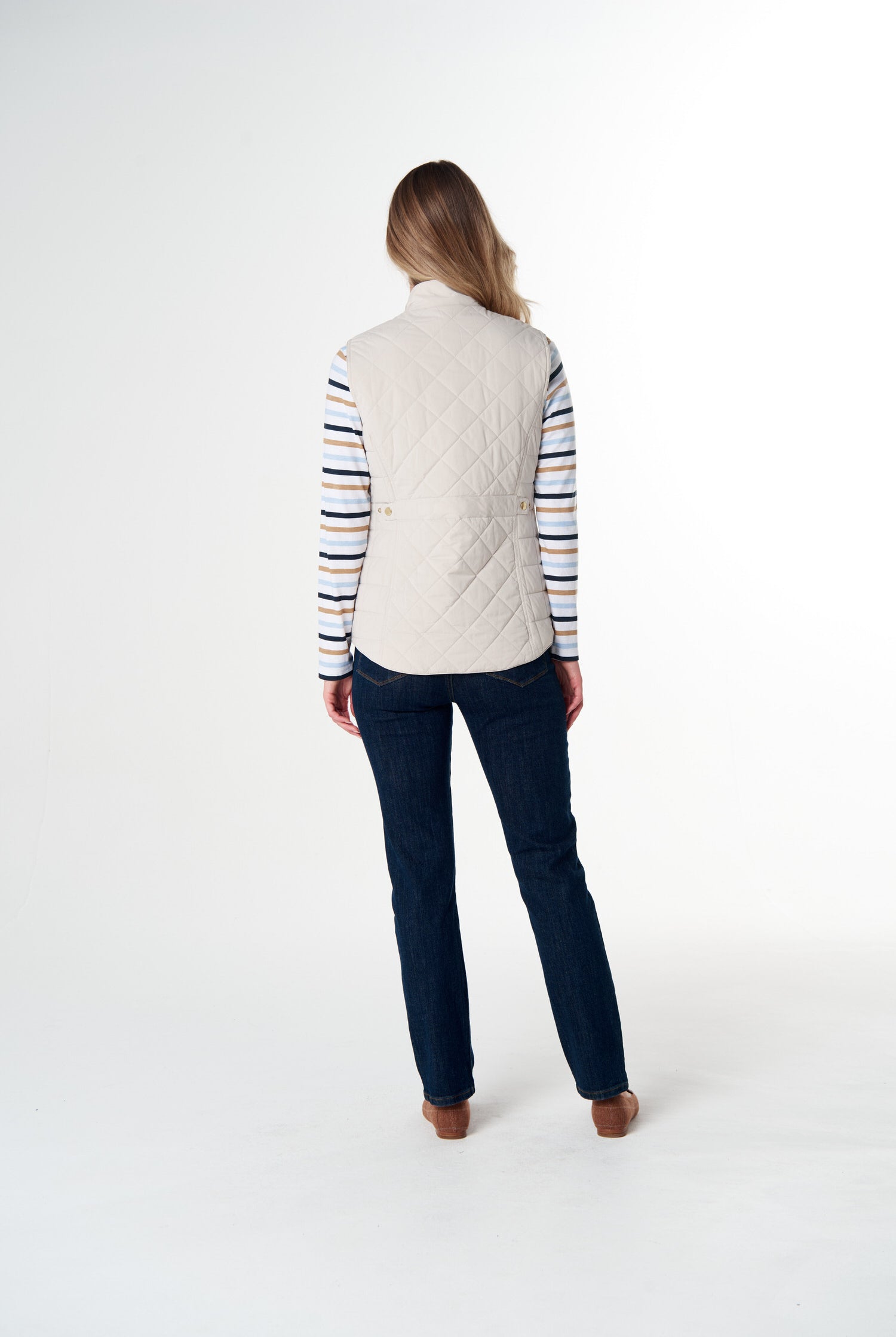 Goondiwindi Cotton Outerwear The Heritage Quilted Vest - Birch