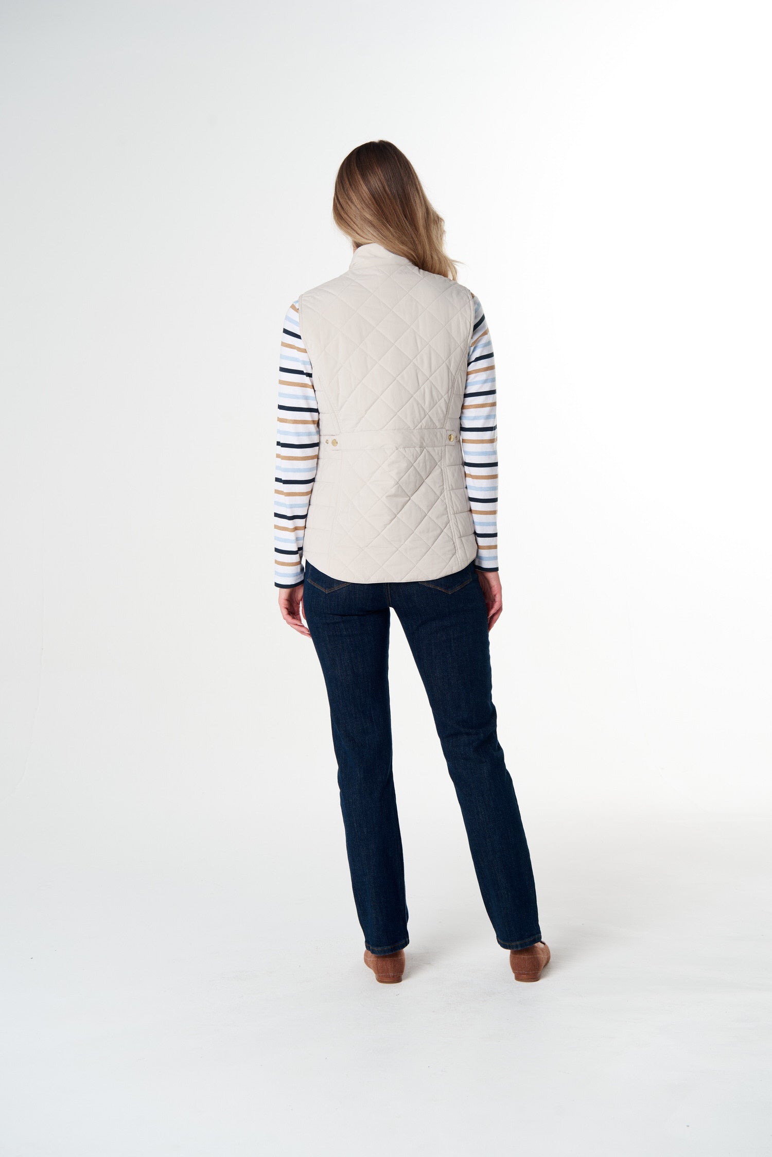 Goondiwindi Cotton Outerwear The Heritage Quilted Vest - Birch