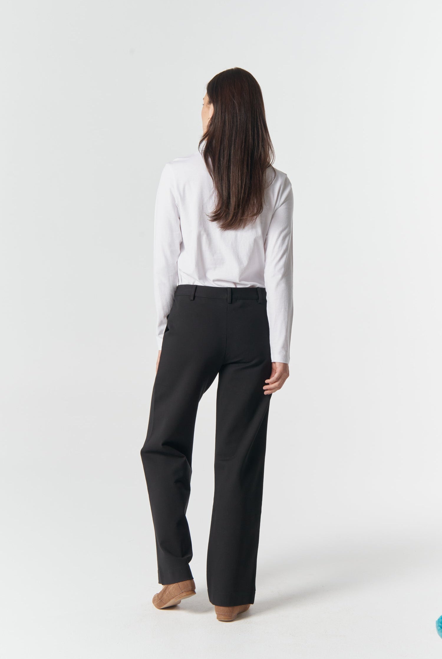 Workday Ponte Pant - Black by Goondiwindi Cotton. Timeless women’s fashion using natural fibres and classic shapes