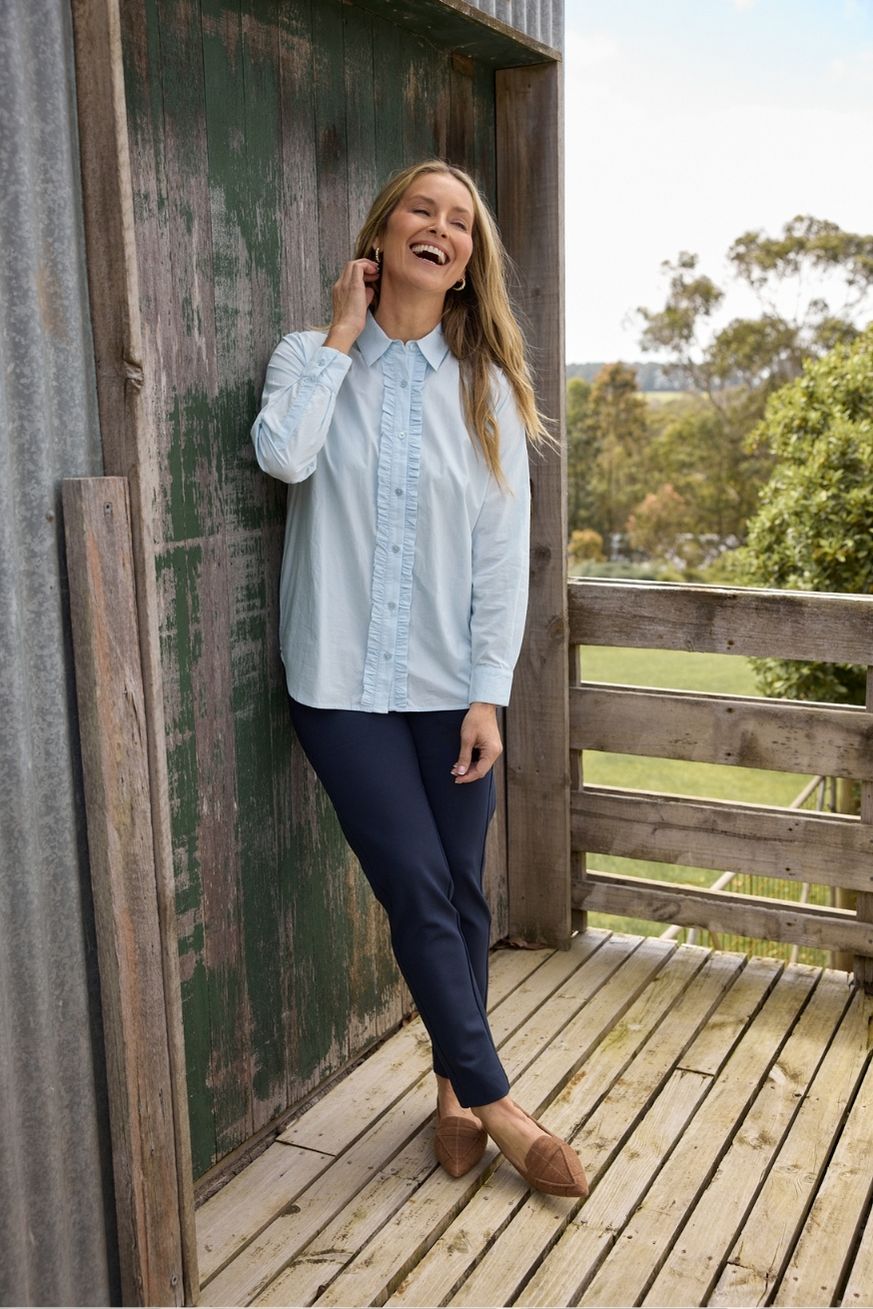 Goondiwindi Cotton Bottoms Workday Ponte Jogger - Dark Navy