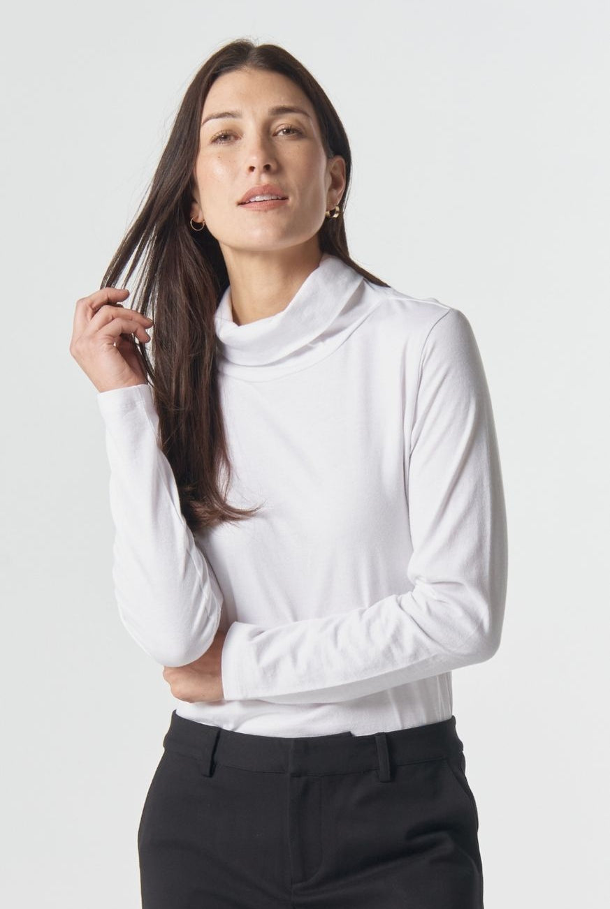 Goondiwindi Cotton Skivvy The Traditional Cotton Skivvy - White
