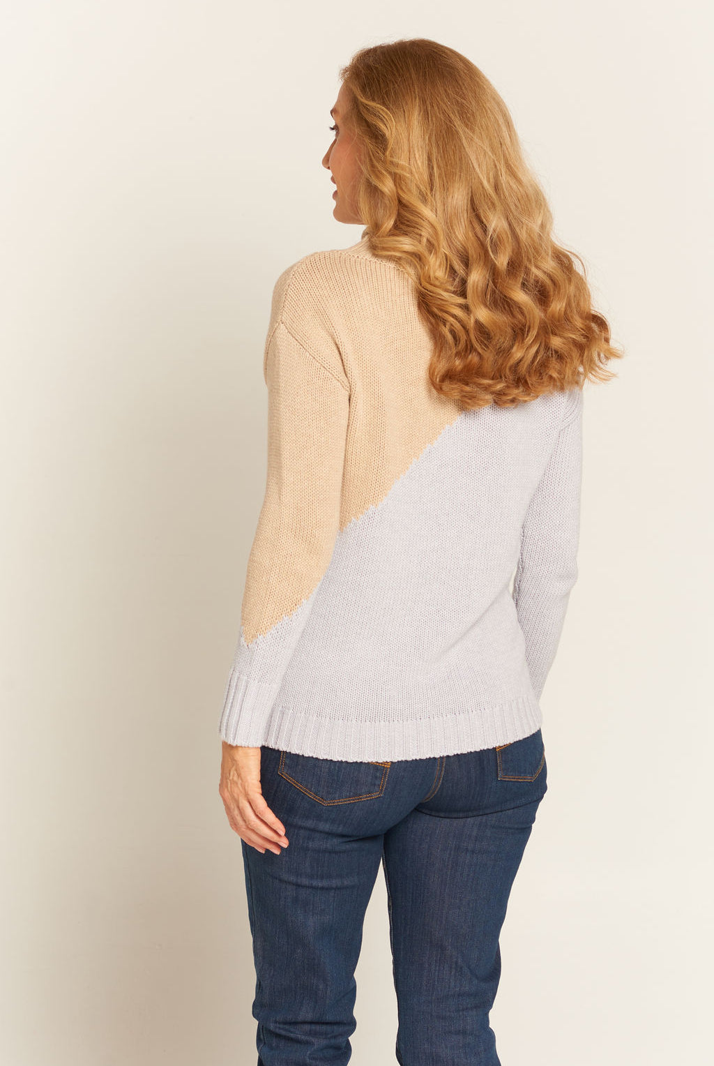 Goondiwindi Cotton Knitwear Ella Jumper Soft Suede / Grey