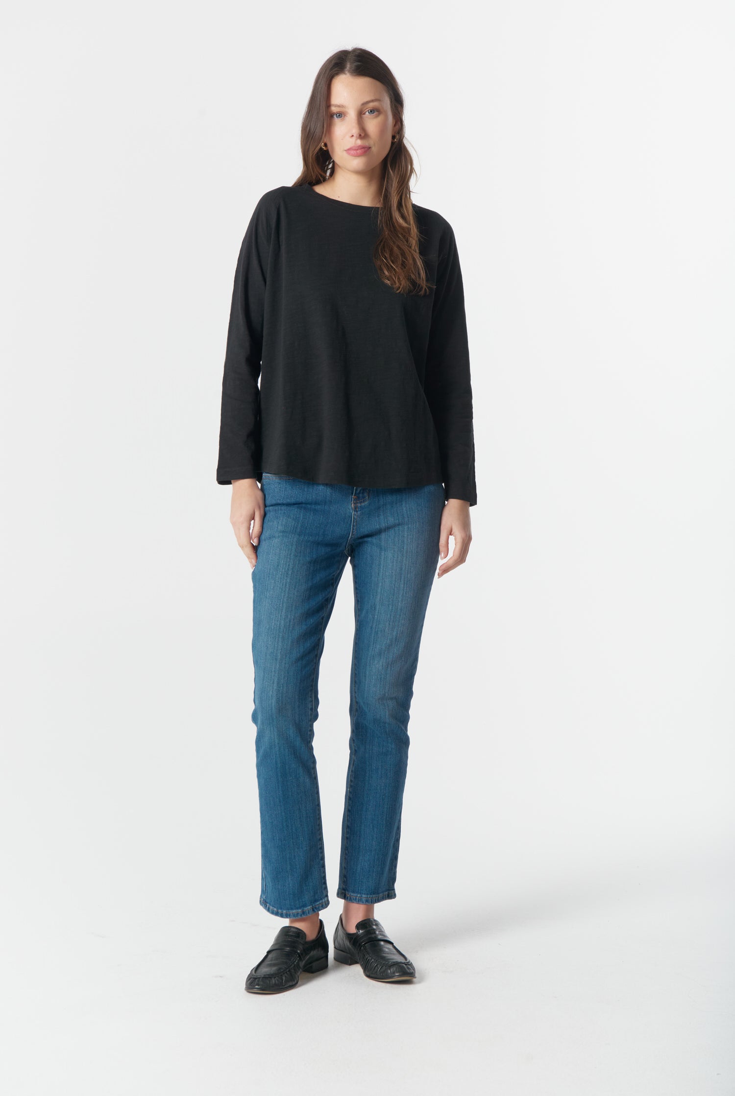 cloth+paper+scissors Tees On Repeat Raglan Tee - Black