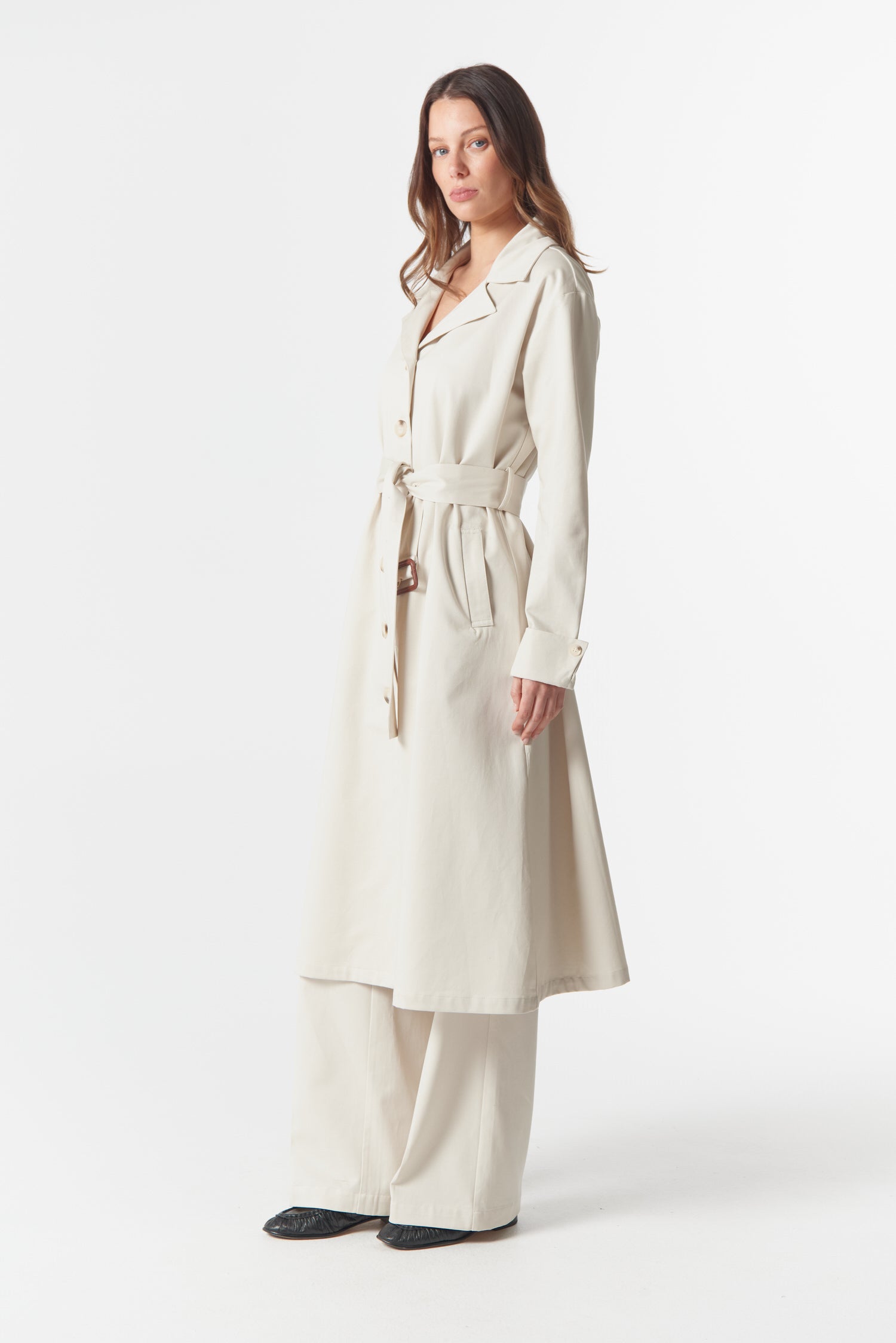 cloth+paper+scissors Bottoms The Star Straight Pant - Starch