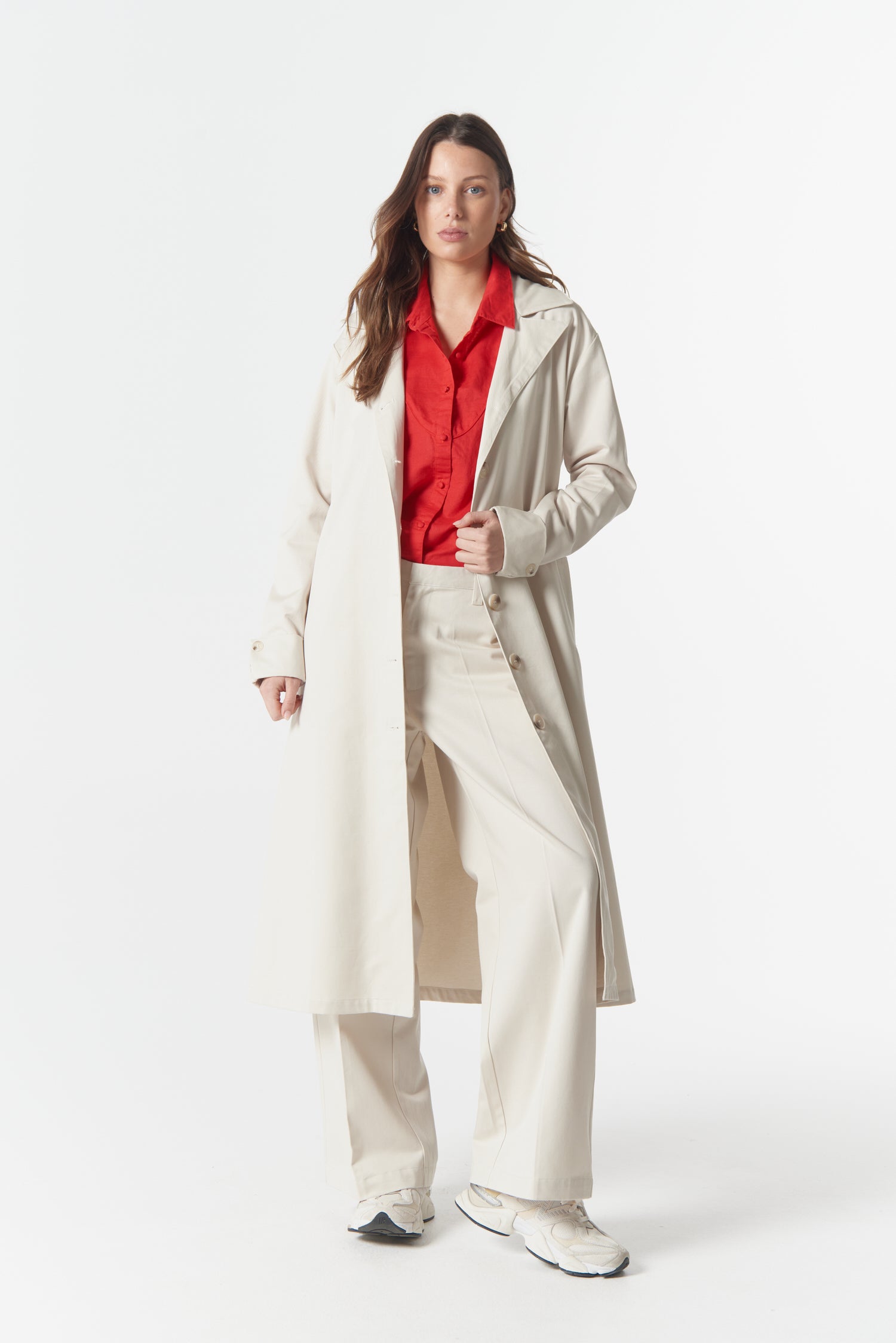 cloth+paper+scissors Bottoms The Star Straight Pant - Starch