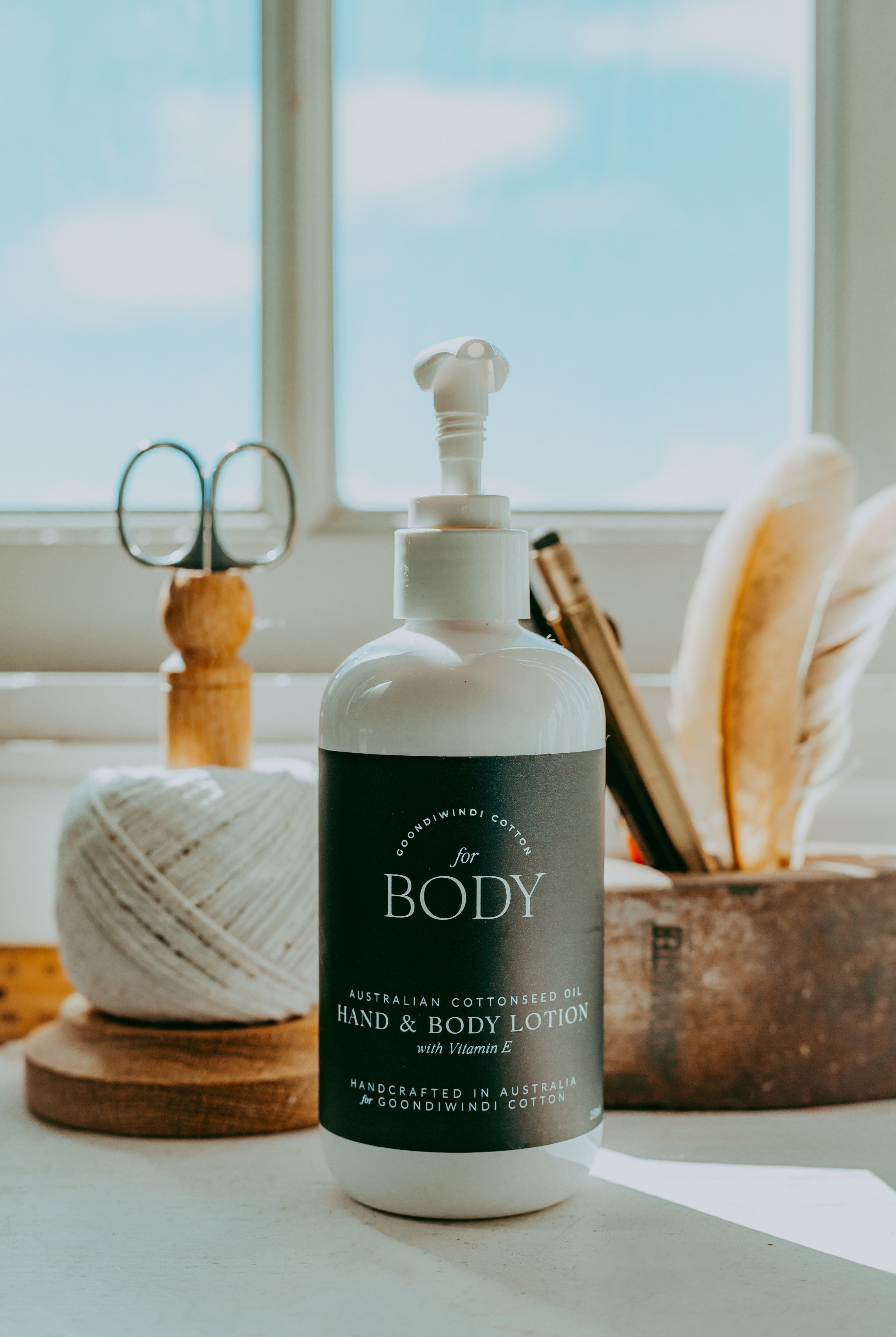 Cottonseed Oil Lotion by Goondiwindi Cotton. Timeless women’s fashion using natural fibres and classic shapes
