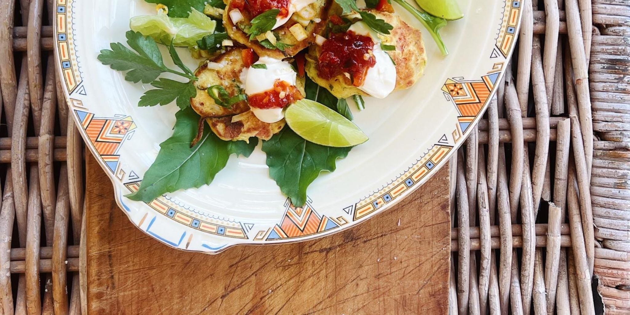 Simmone Logue's Corn Fritter Recipe