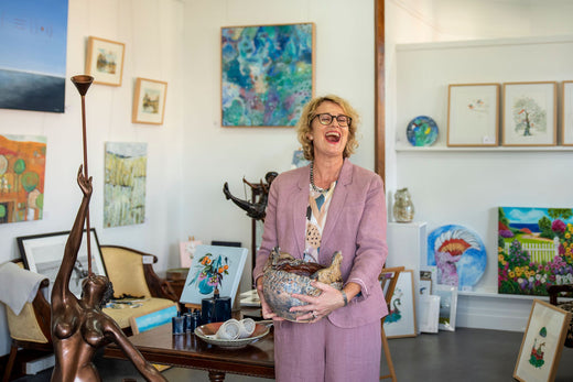 Women in Style with Chantal Corish, a psychologist and director of the Resting Place Of The Birds Art Gallery & Feel Good Emporium in Goondiwindi
