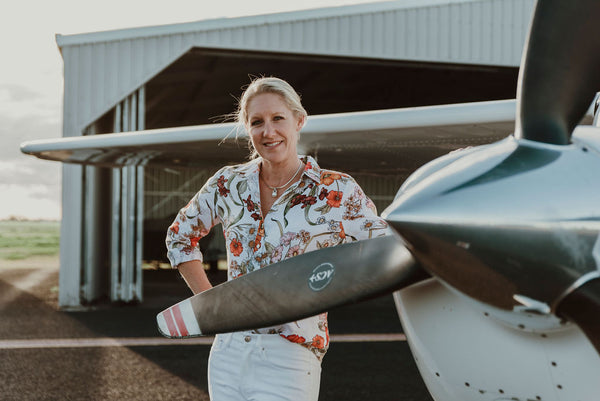 WOMEN IN STYLE | Meet Yolande Woods, Grazier, Pilot, Mother of Four & Aeronautical Entrepreneur.