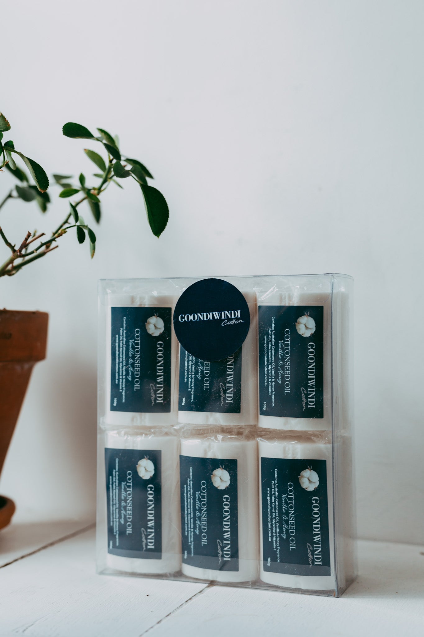 Cottonseed Oil Soap Pack (12 x Soap) - Goondiwindi Cotton