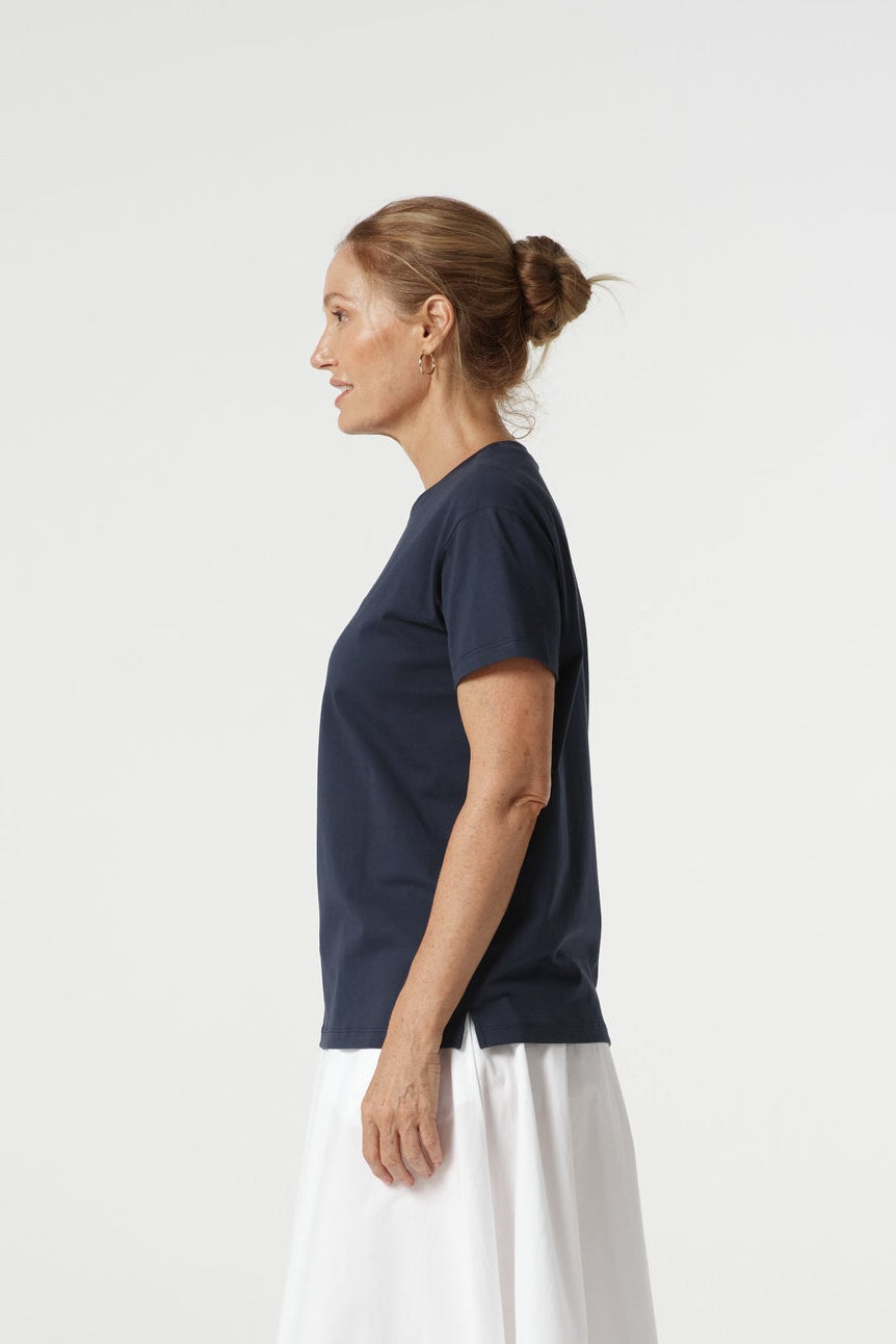Goondiwindi Cotton Tees GC Cotton Logo Tee - Navy