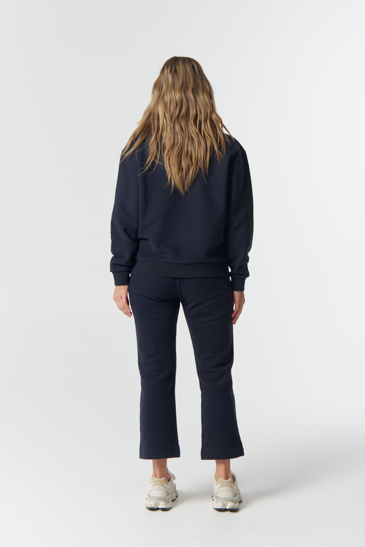 Goondiwindi Cotton Rugbys Rugged ½ Zip Cotton Sweater - Dark Navy
