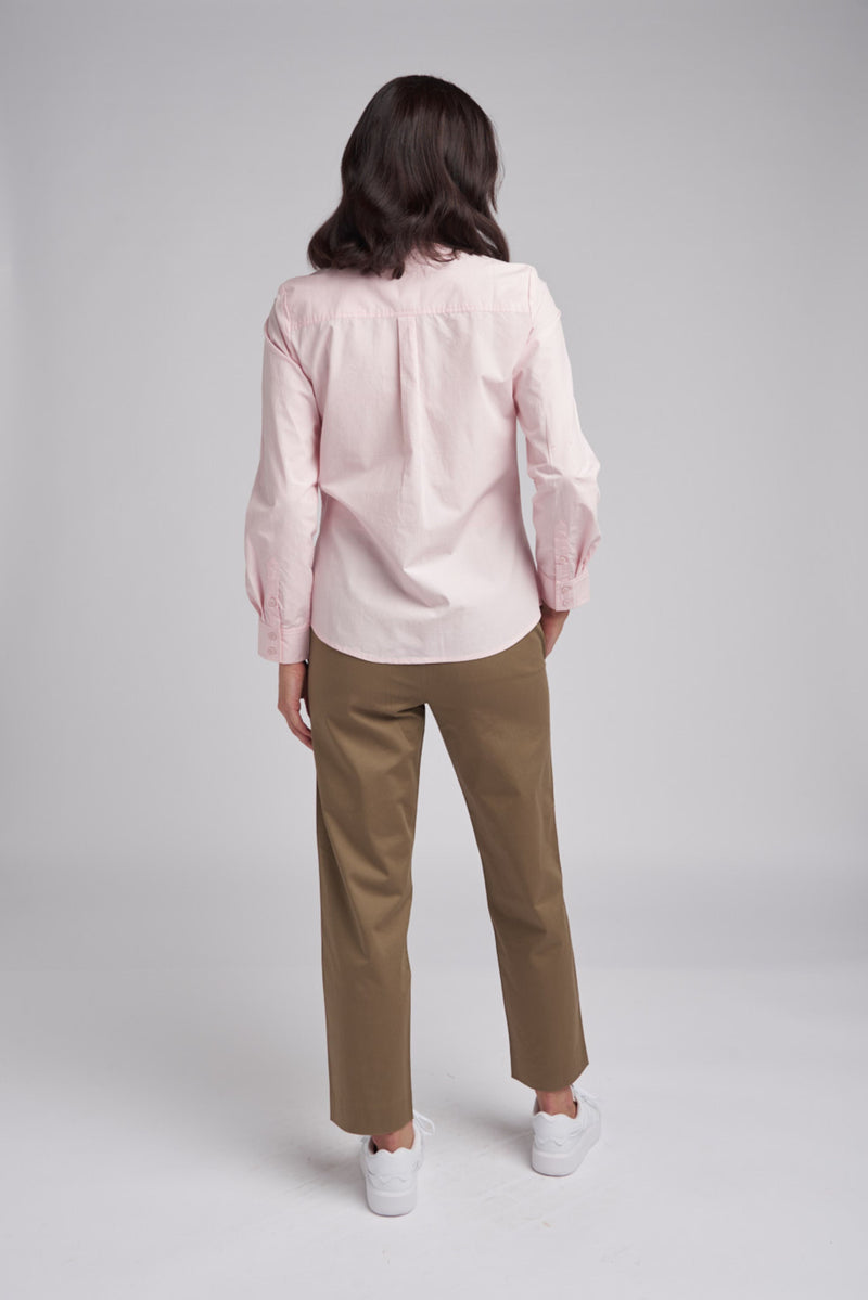 Classic Cotton Shirt Pale Pink