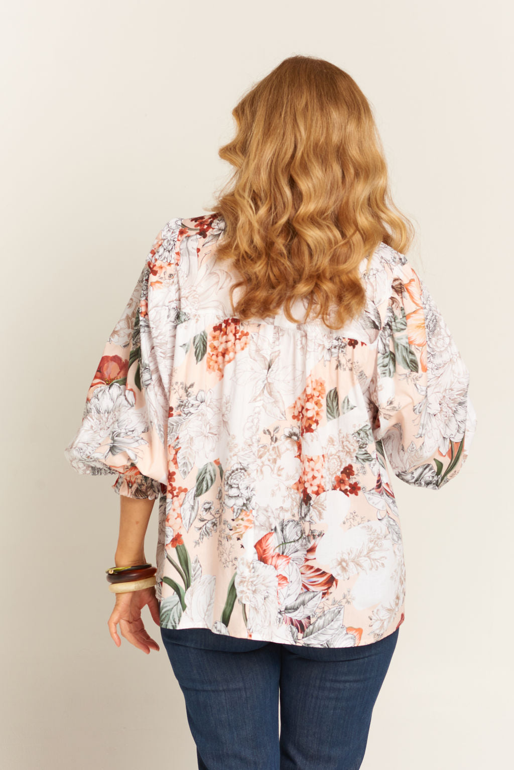Goondiwindi Cotton Blouses Samantha Blouse - Botanical Print