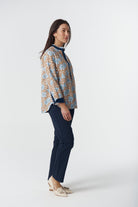 Goondiwindi Cotton Blouses Pioneer Linen Cotton Shirt - Country Club Print