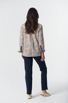 Goondiwindi Cotton Blouses Pioneer Linen Cotton Shirt - Country Club Print