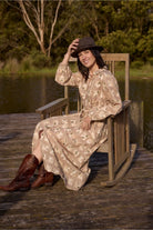 Goondiwindi Cotton Dresses Homestead Belted Dress - Texas Print