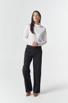 Workday Ponte Pant - Black by Goondiwindi Cotton. Timeless women’s fashion using natural fibres and classic shapes