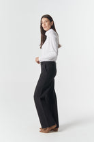 Workday Ponte Pant - Black by Goondiwindi Cotton. Timeless women’s fashion using natural fibres and classic shapes