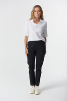 Workday Ponte Jogger - Black by Goondiwindi Cotton. Timeless women’s fashion using natural fibres and classic shapes