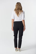 Workday Ponte Jogger - Black by Goondiwindi Cotton. Timeless women’s fashion using natural fibres and classic shapes