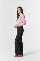 The Traditional Cotton Skivvy - Pale Pink by Goondiwindi Cotton. Timeless women’s fashion using natural fibres and classic shapes