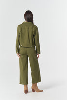 Goondiwindi Cotton Outerwear Ray Denim Jacket - Sage