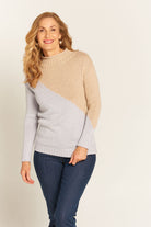Goondiwindi Cotton Knitwear Ella Jumper Soft Suede / Grey