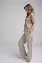 Goondiwindi Cotton Knitwear Turtle Neck Knit Jumper Oatmeal