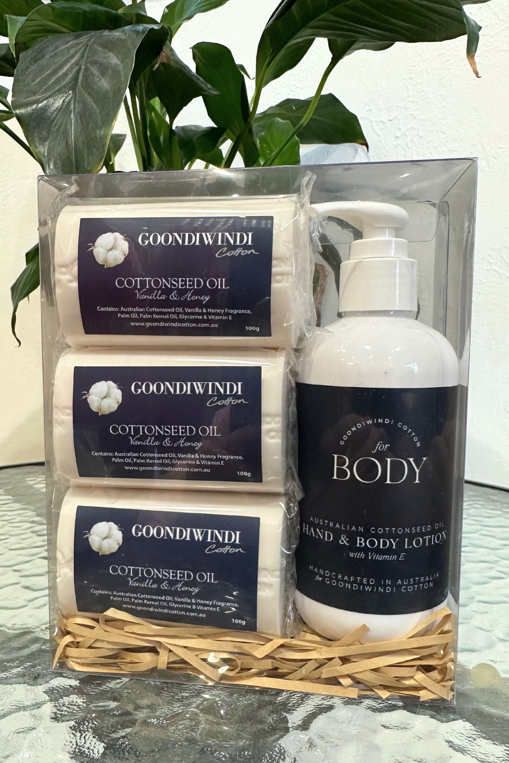 Goondiwindi Cotton Skincare Cottonseed Oil Skincare Pack (1 x Lotion, 6 x Soap)