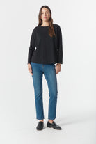 cloth+paper+scissors Tees On Repeat Raglan Tee - Black