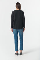 cloth+paper+scissors Tees On Repeat Raglan Tee - Black