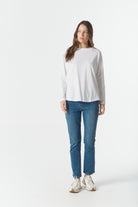 cloth+paper+scissors Tees On Repeat Raglan Tee - White