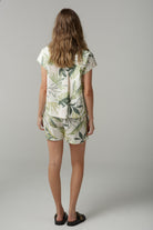 Sun Daze Cotton Shirt - Palm Print by cloth+paper+scissors. Timeless women’s fashion using natural fibres and classic shapes