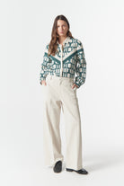 cloth+paper+scissors Blouses The Daisy Shirts - Chain Print