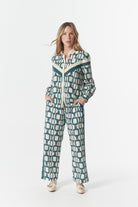 cloth+paper+scissors Blouses The Daisy Shirts - Chain Print