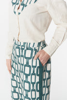 cloth+paper+scissors Bottoms The Sundance Pant - Chain Print