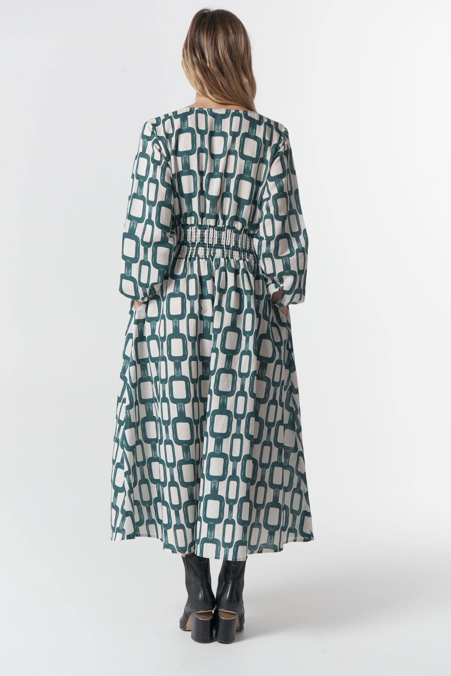 cloth+paper+scissors Dresses The Festival Dress - Chain Print