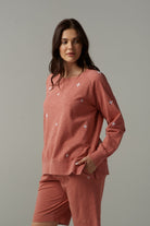 My Fave Cotton Cross Sweater - Terracotta by cloth+paper+scissors. Timeless women’s fashion using natural fibres and classic shapes