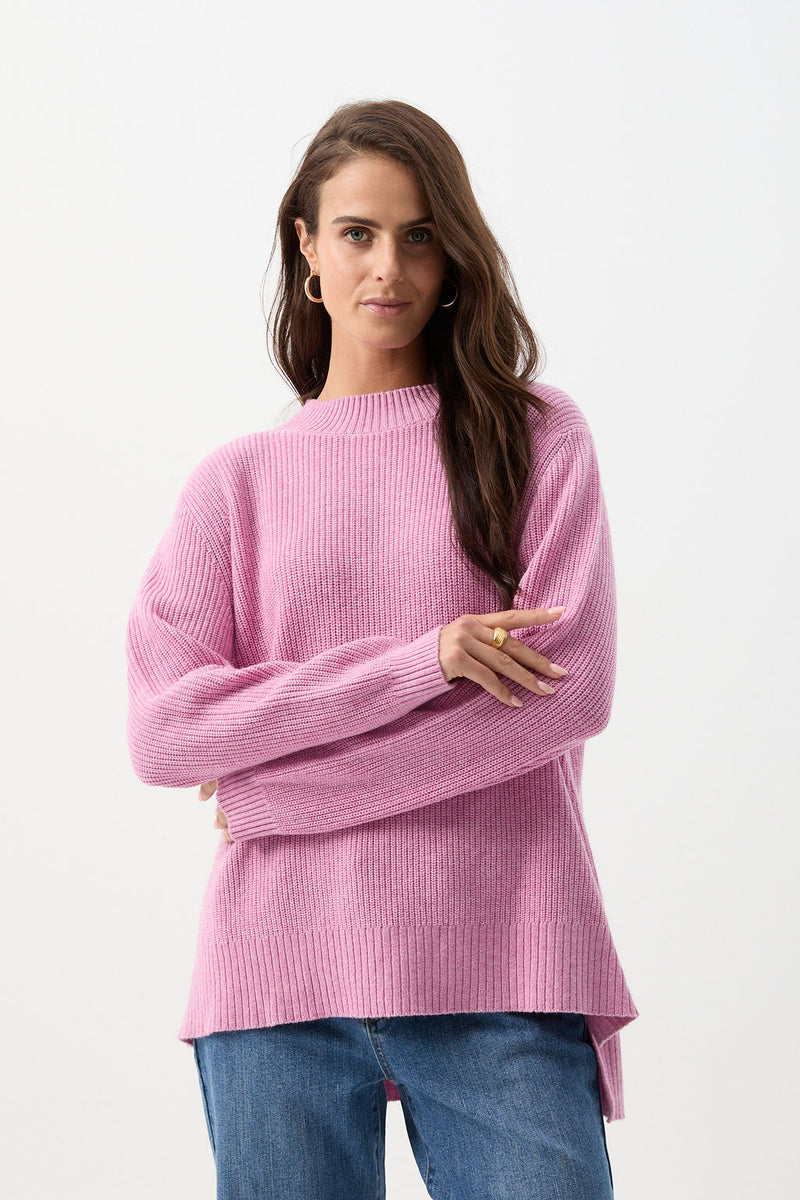 Oversized Rib Knit Jumper - Bon Bon – Goondiwindi Cotton