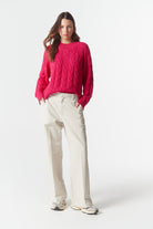 cloth+paper+scissors Knitwear The Caddy Knit - Flamboyant