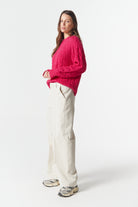cloth+paper+scissors Knitwear The Caddy Knit - Flamboyant